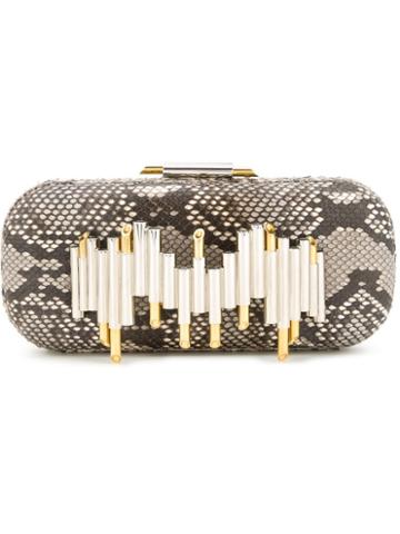 Rula Galayini 'vertigo Python' Clutch