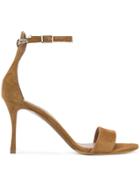 Tabitha Simmons Ankle Chain Sandals - Brown