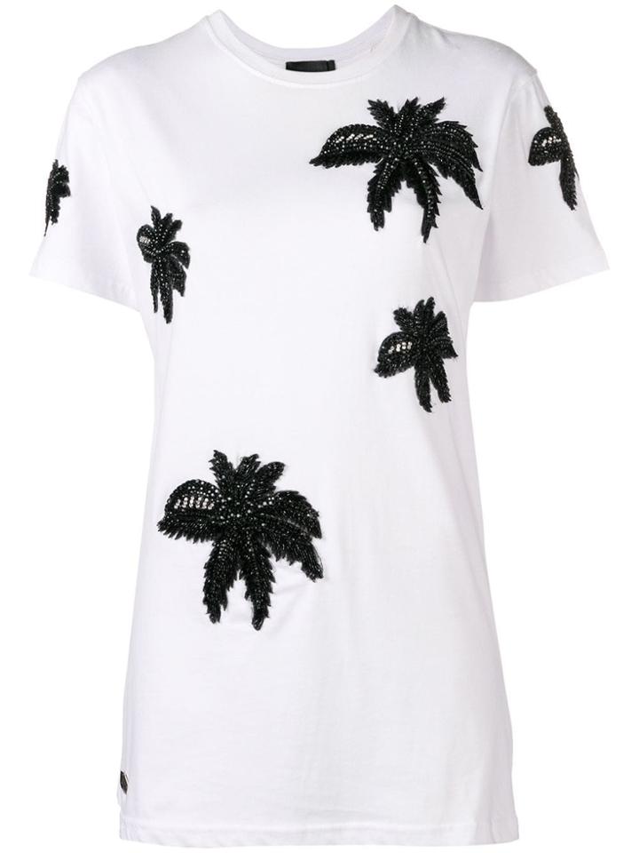 Philipp Plein Palm Tree T-shirt - White