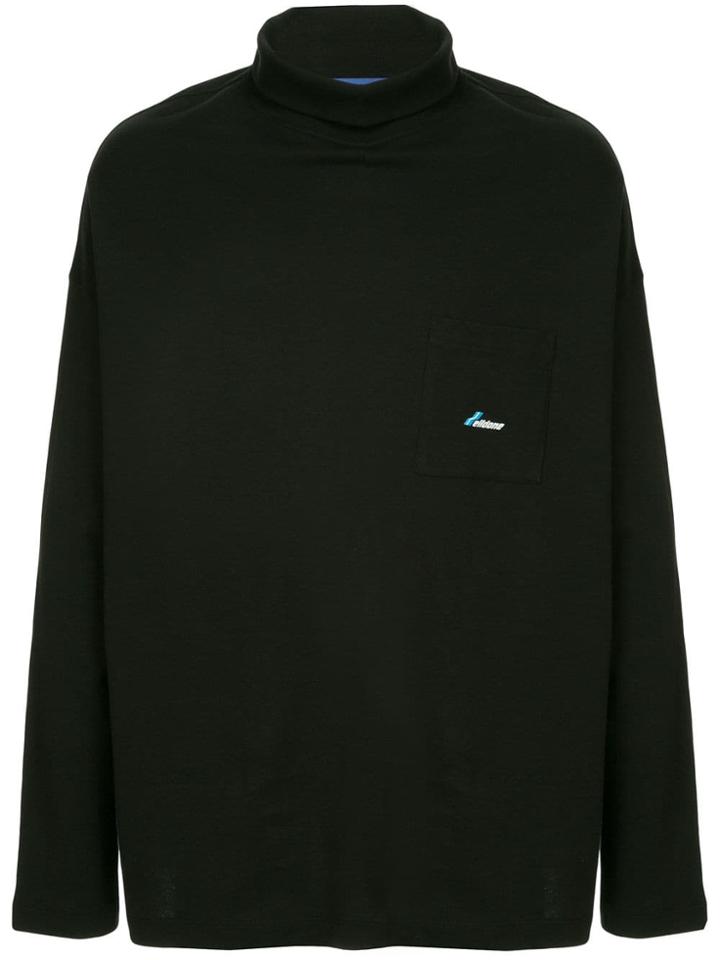 We11done Turtleneck Top - Black