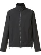 Canada Goose Cropped Funnel Neck Jacket, Men's, Size: Large, Black, Nylon/polyester/spandex/elastane