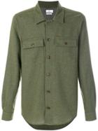Closed Pocket Detail Shirt - Green