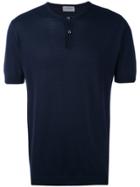 John Smedley Shortsleeved Jumper - Blue