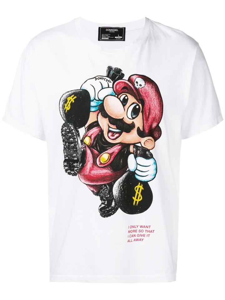 Dom Rebel Guido T-shirt - White