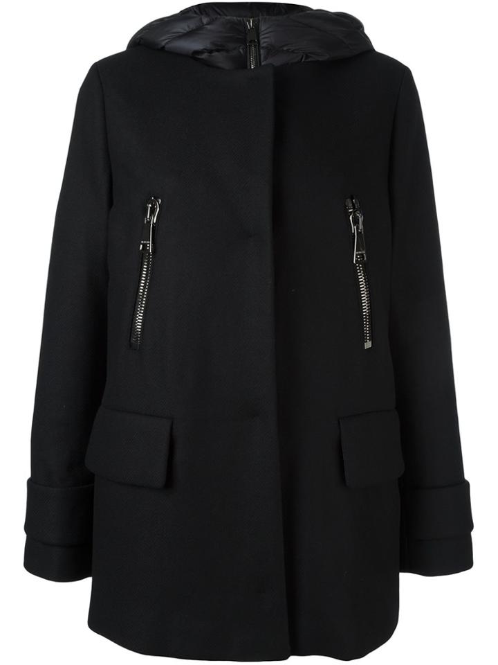 Moncler 'euphemia' Padded Coat - Black