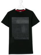 Diesel Kids Teen Printed T-shirt - Black