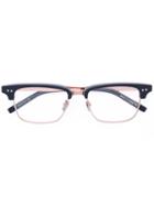Dita Eyewear - Square Glasses Frames - Men - Acetate/titanium - 55, Black, Acetate/titanium