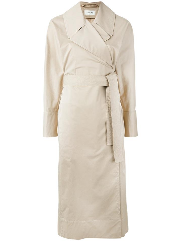 Lemaire - Trench Dress - Women - Cotton/spandex/elastane - 34, Brown, Cotton/spandex/elastane