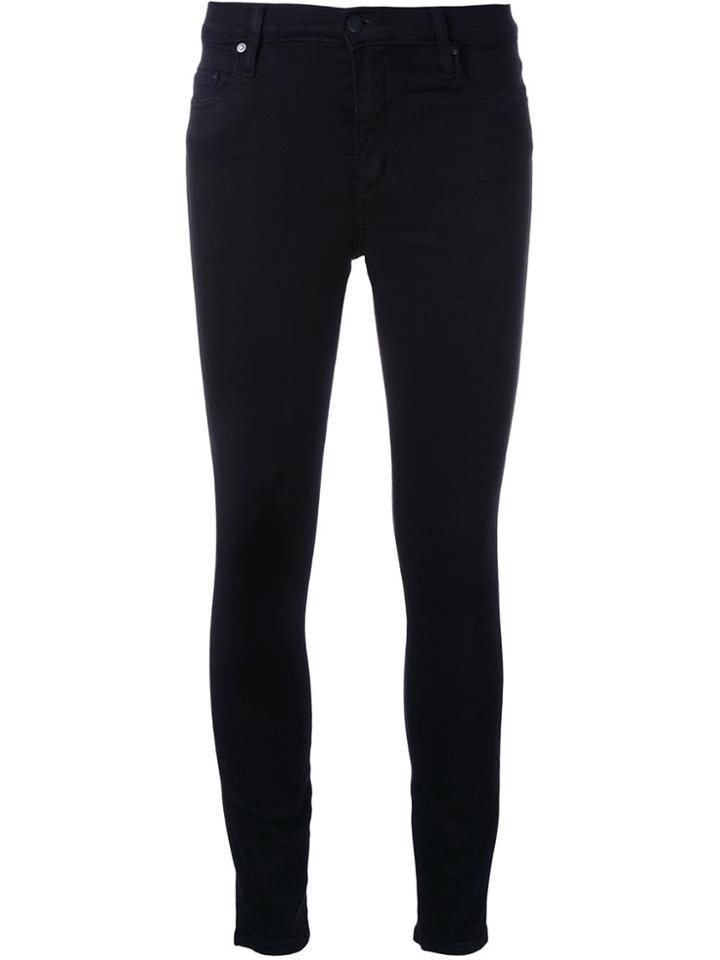 Nobody Denim Cult Skinny Ankle Powerblk - Black