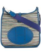 Hermès Vintage Evelyne Vibration Handbag - Blue