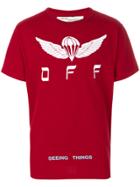 Off-white Printed T-shirt - Red