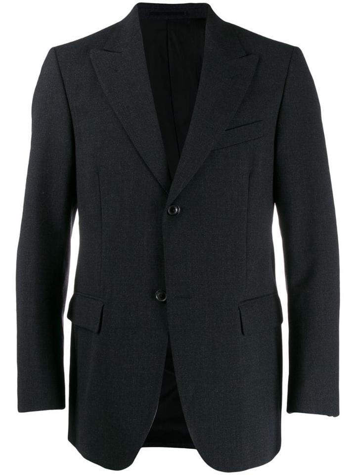 Cobra S.c. Peaked Lapel Suit Jacket - Grey