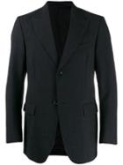 Cobra S.c. Peaked Lapel Suit Jacket - Grey