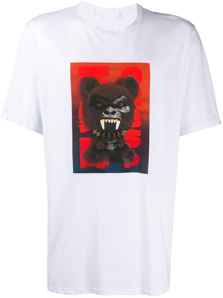 Neil Barrett Teddy Print T-shirt - White