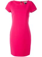 Tony Cohen - Shift Dress - Women - Polyester - 36, Pink/purple, Polyester