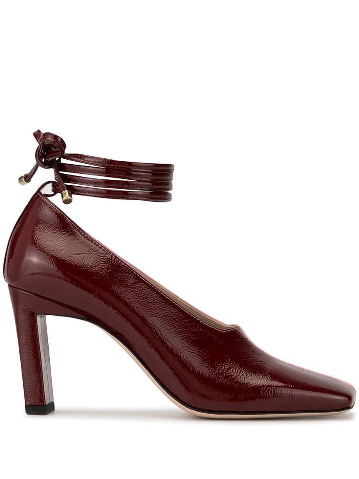 Wandler Isa 85mm Pumps - Red