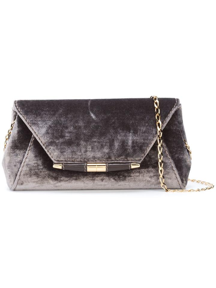 Tyler Ellis Aimee Small Clutch - Brown