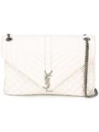 Saint Laurent Large Monogram Collège Satchel Bag, Women's, Calf Leather/metal (other)