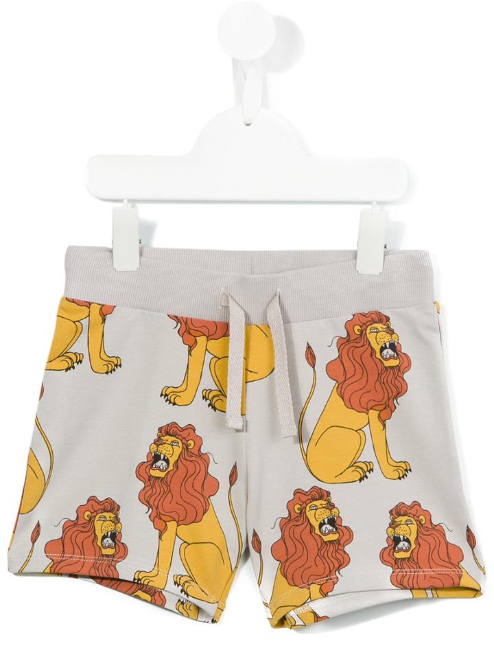 Mini Rodini Lion Shorts, Boy's, Size: 9 Yrs, Nude/neutrals