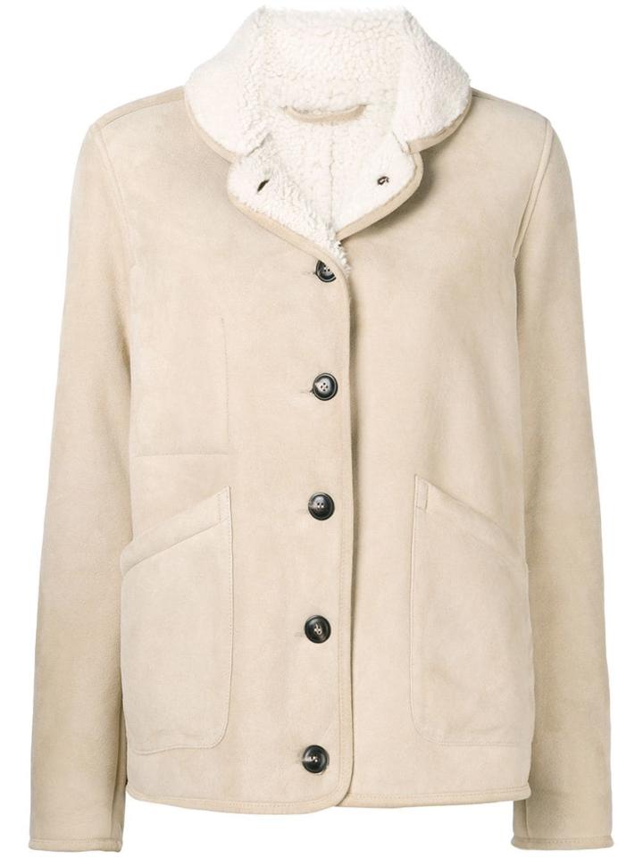Ymc Brain Ticket Coat - Neutrals