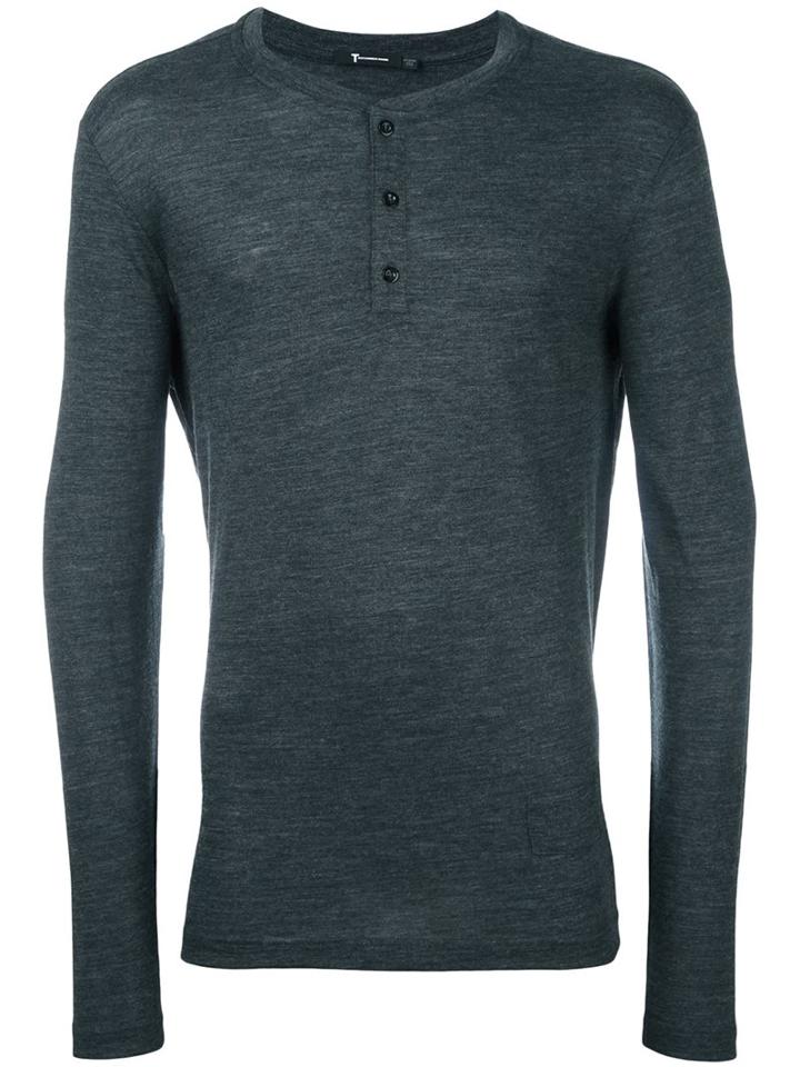T By Alexander Wang Henley T-shirt