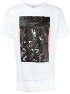 Off-white Caravaggio Painting T-shirt, Men's, Size: Medium, White, Cotton