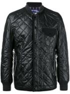 Junya Watanabe Comme Des Garçons Man Zip Up Padded Jacket, Men's, Size: Medium, Black, Polyester/artificial Leather/cupro/wool