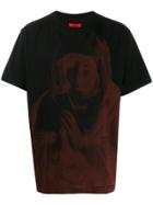 424 Printed Cotton T-shirt - Black