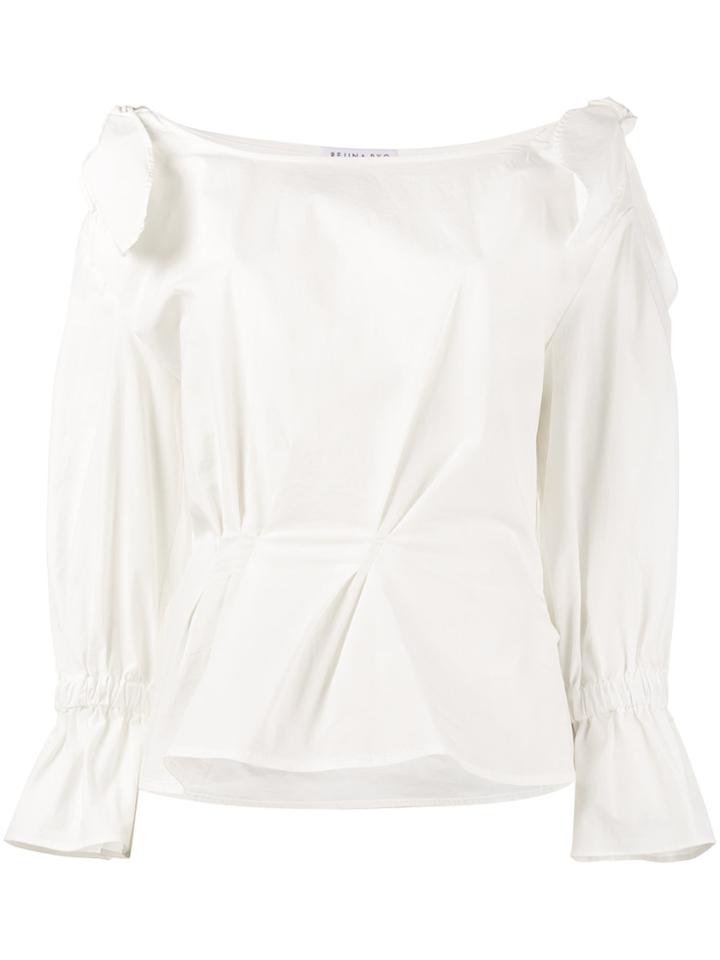 Rejina Pyo Michelle Off Shoulder Blouse - White