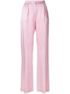 Styland Loose Flared Trousers - Pink