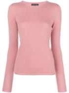 Roberto Collina Round Neck Jumper - Pink