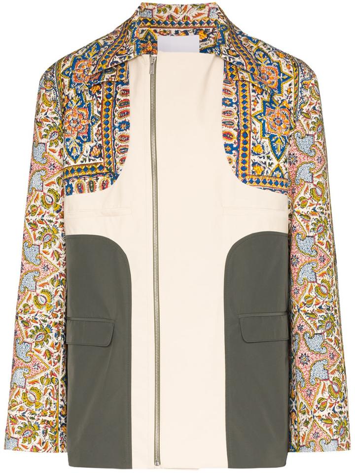 Paria Farzaneh Zip-front Jacket - Blue
