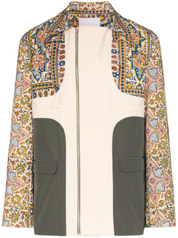 Paria Farzaneh Zip-front Jacket - Blue