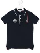 Gant Kids - 24h Le Mans Embroidered Polo Shirt - Kids - Cotton - 6 Yrs, Blue