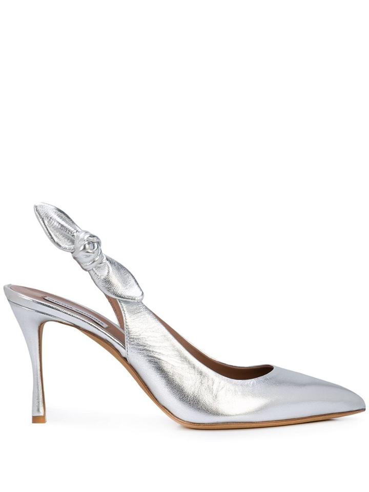 Tabitha Simmons Millie Pumps - Silver