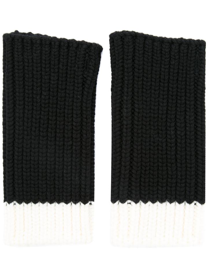 The Gigi Fingerless Gloves - Black