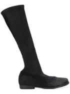 Guidi Sock Detail Boots - Black
