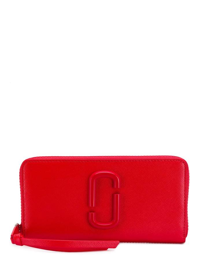 Marc Jacobs Snapshot Continental Wallet - Red