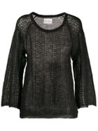 Antik Batik Fine Knit Jumper - Black