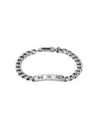 Gucci Guccighost Chain Bracelet In Silver