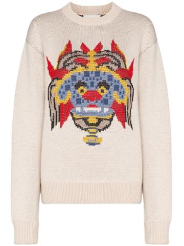 Kirin Peggy Gou Graphic Jacquard Sweater - Neutrals