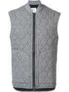 Champion Zipped Vest, Men's, Size: Small, Grey, Cotton