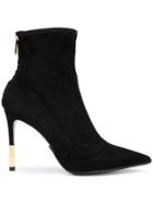 Balmain Aurore Ankle Boots - Black
