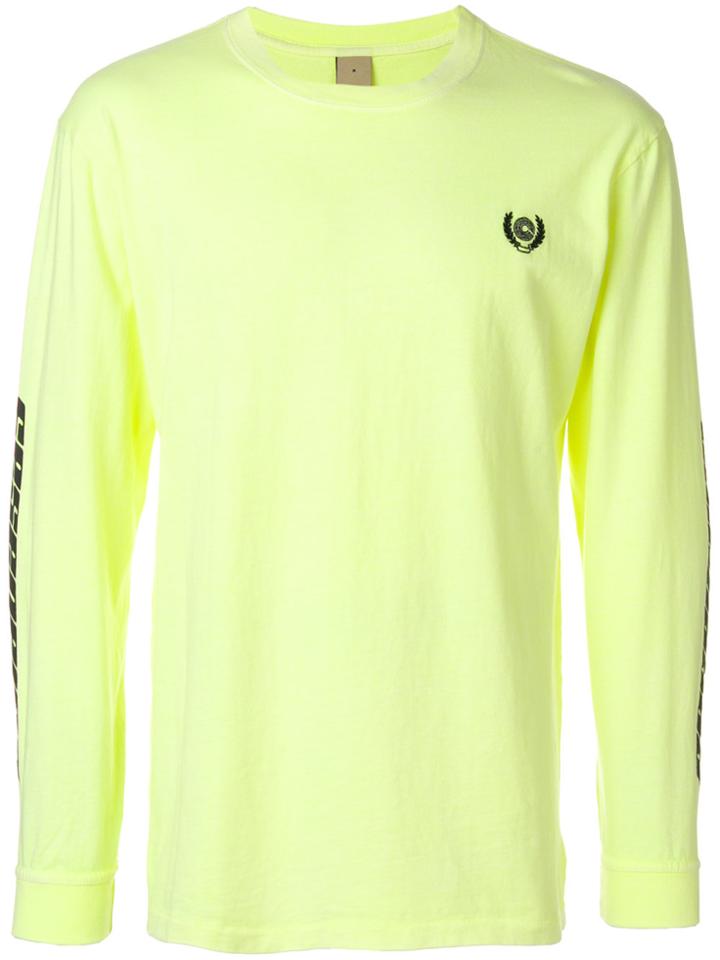 Yeezy Embroidered Logo Sweatshirt - Yellow & Orange