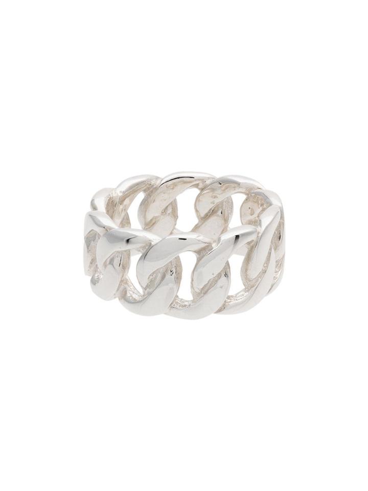 Hatton Labs Cuban Link Ring - Silver