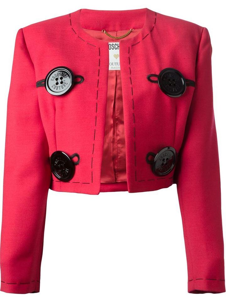 Moschino Vintage 'needle' Skirt Suit