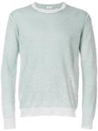 Closed Round Neck Jumper - Green