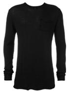 Poème Bohémien Round Neck Jumper - Black