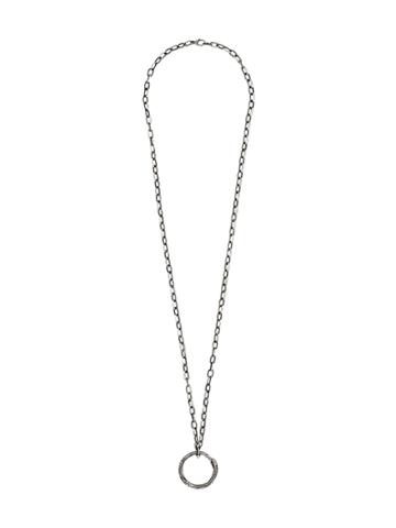 Gucci Ouroboros Pendant Necklace - Metallic