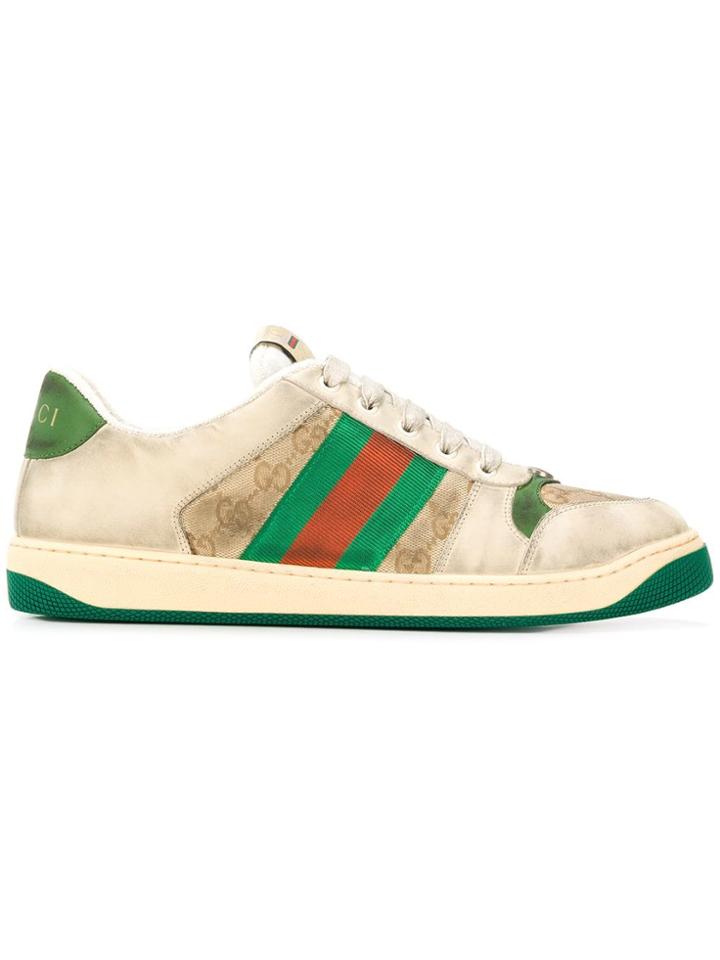 Gucci Screener Gg Sneaker - Neutrals